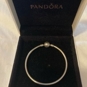 Pandora Moments Bangle - Sterling Silver - 7.5 inch